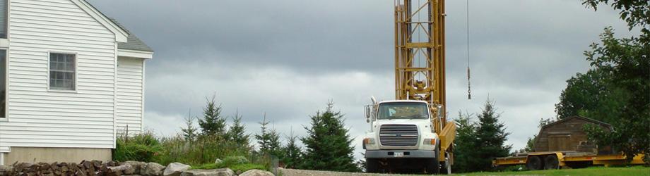 Well drilling services in Maine