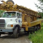 Innis Well Drilling truck