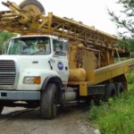 Innis Well Drilling truck